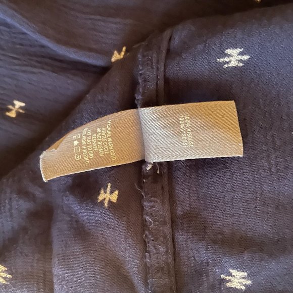 Aerie Boho Flowy Top Sz L - Picture 6 of 6